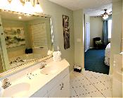 Guest Bedroom with tub & shower